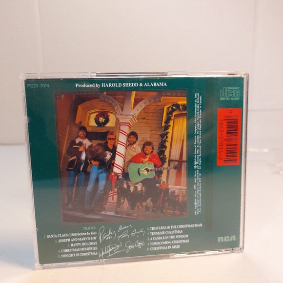 Alabama ~ Christmas (Music CD, 1985) - Picture 3 of 3